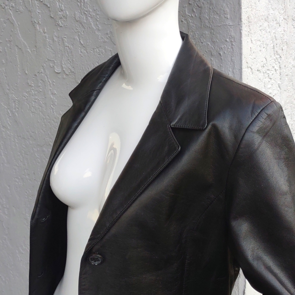 Leather School of Florence Italy, Ladies Custom Made Genuine Leather Jacket